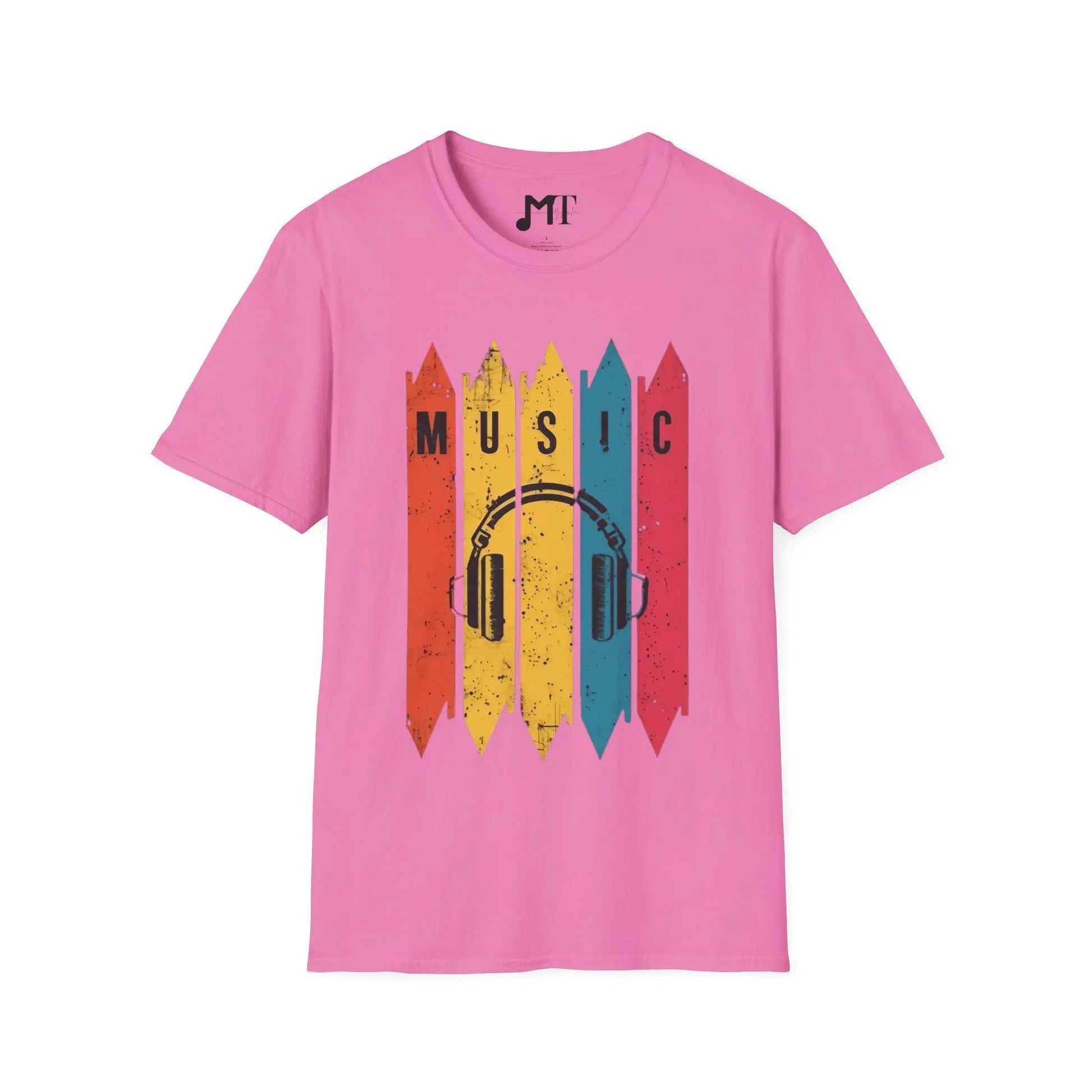 Retro Music Heaphones T-Shirt - Melody Tees