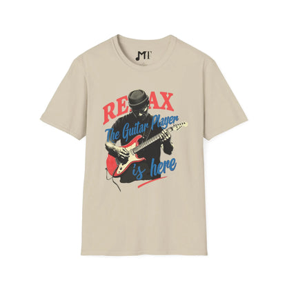 Relax the Guitar Player is Here T-Shirt - Melody Tees  T-Shirt