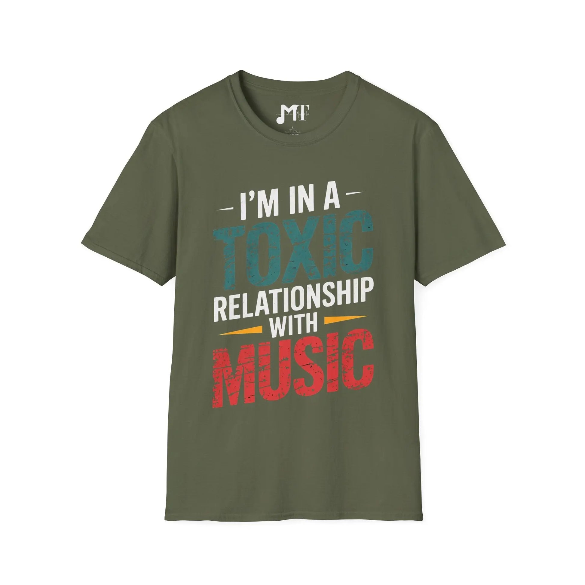 I'm in Toxic Relationship with Music T-Shirt - Melody Tees  T-Shirt