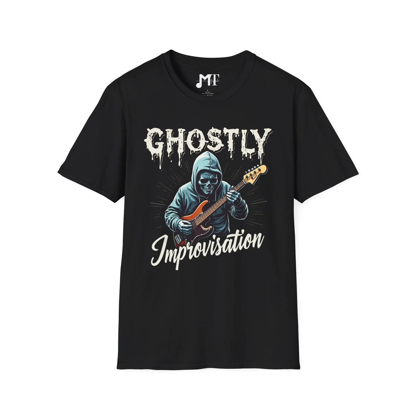 Ghostly Improvisation T-Shirt - Melody Tees