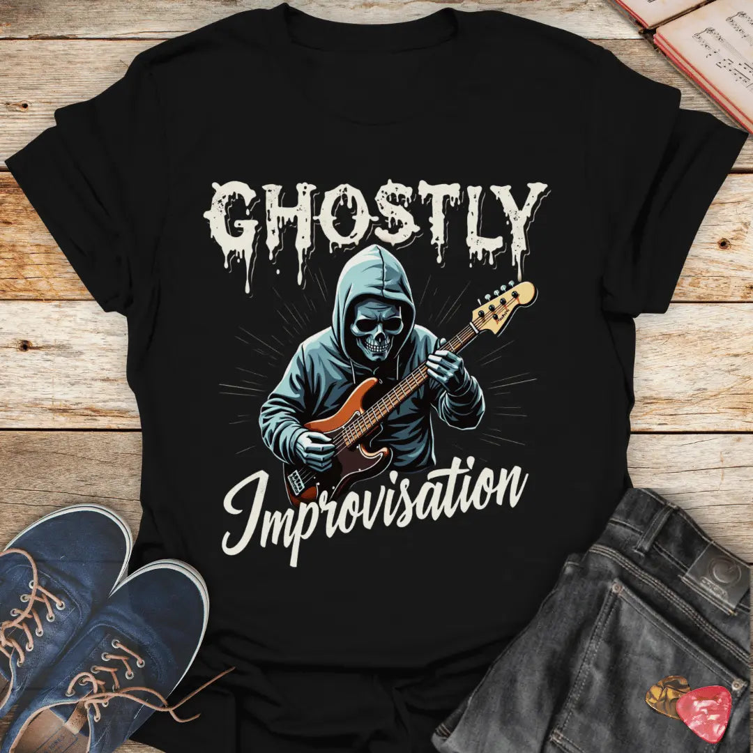 Ghostly Improvisation T-Shirt - Melody Tees