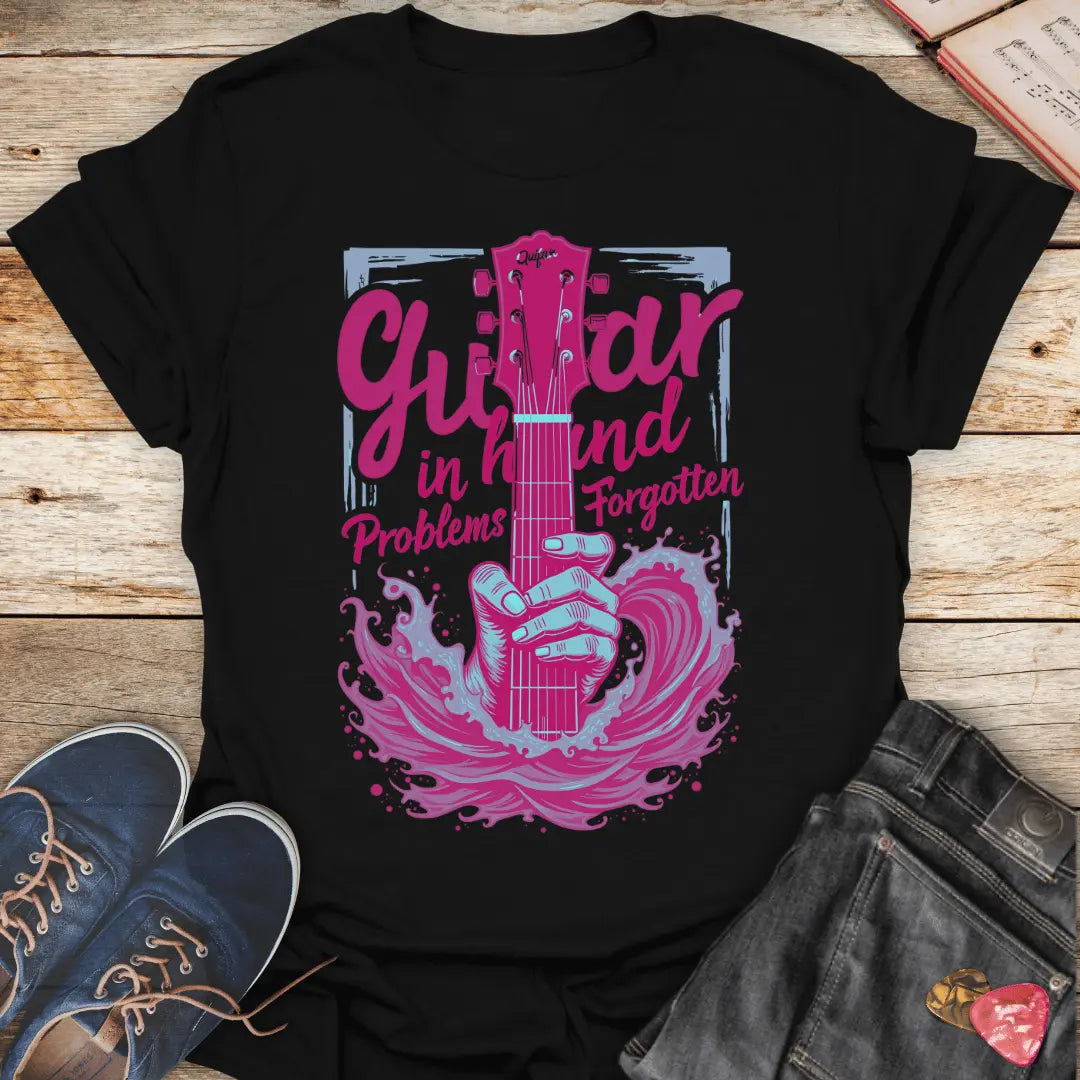 Guitar in Hand Problem Forgotten T-Shirt - Melody Tees