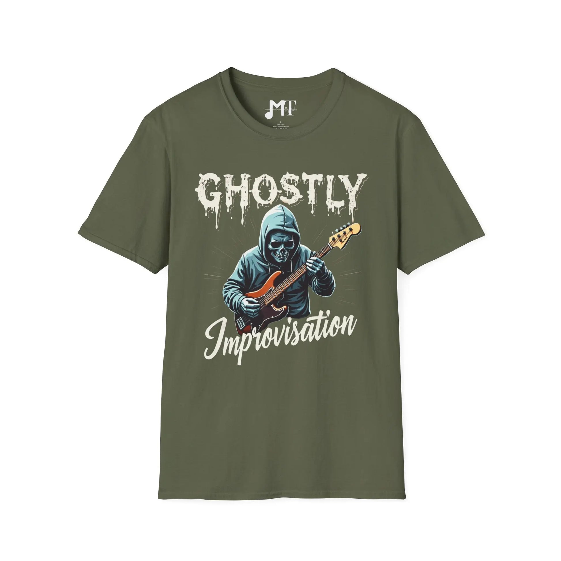 Ghostly Improvisation T-Shirt - Melody Tees