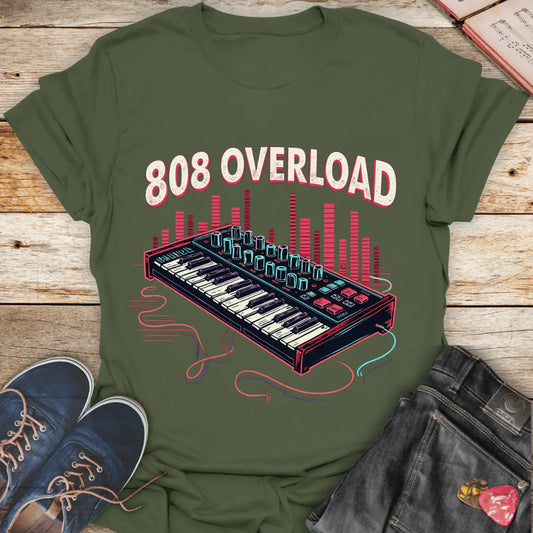 808 Overload T-Shirt Printify