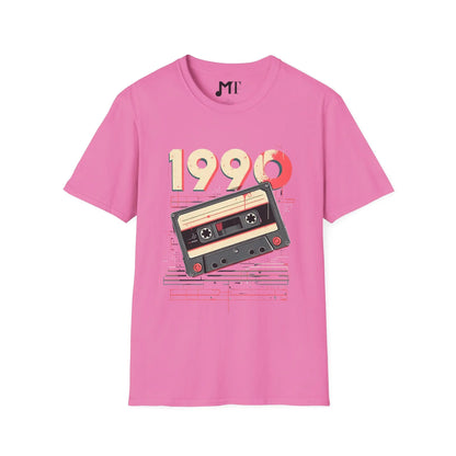 Cassette Tape 1990 Retro T-Shirt Printify