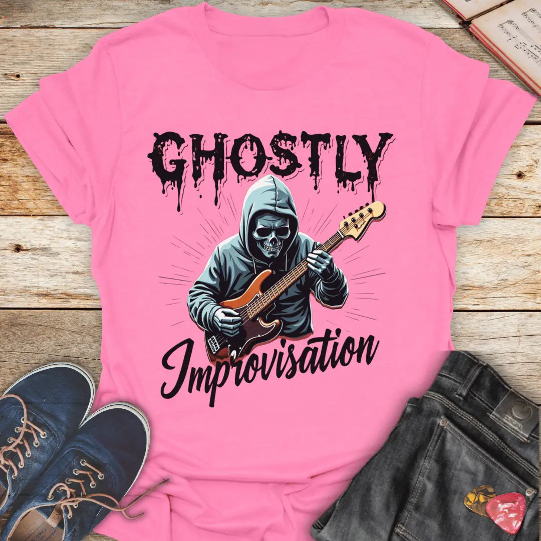 Ghostly Improvisation T-Shirt - Melody Tees